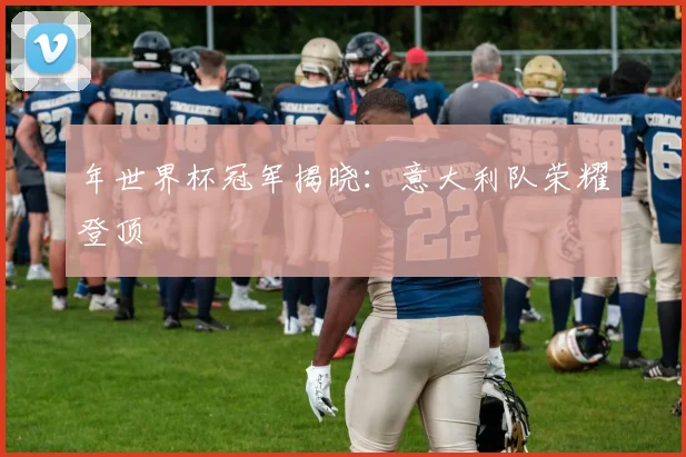 年世界杯冠军揭晓：意大利队荣耀登顶